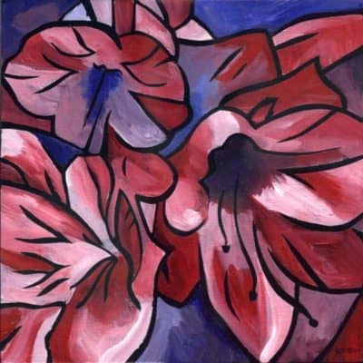 Painting by Joel Traylor, JET III, J Traylor