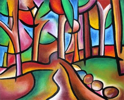 Painting by Joel Traylor, JET III, J Traylor