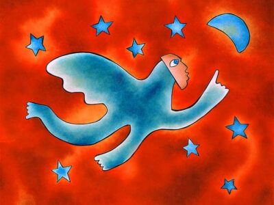 Painting by Joel Traylor, JET III, J Traylor