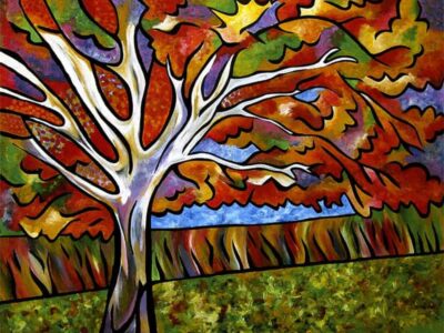 Painting by Joel Traylor, JET III, J Traylor