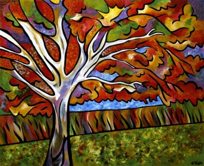 Painting by Joel Traylor, JET III, J Traylor
