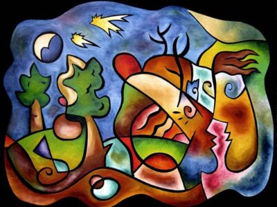 This night is ours painting romance