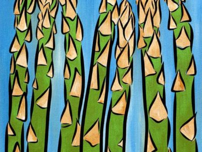 asparagus print