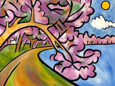 Tidal basin painting