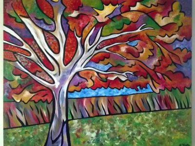 Autumnal Blaze painting