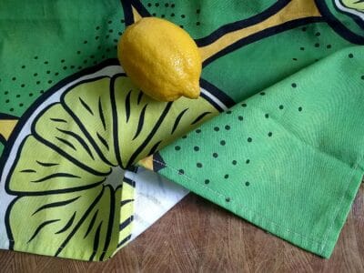 Tea Towel ~ Limes