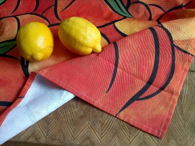Tea Towel ~ Peaches