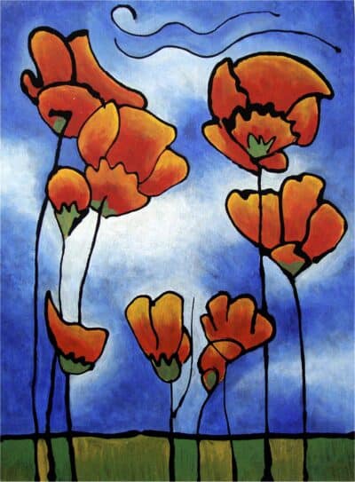 Thoughts of Spring, California Golden Poppies