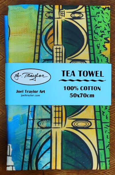 Tea Towel ~ Capital Clouds