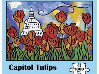 Capitol Tulips, 1000pc puzzle
