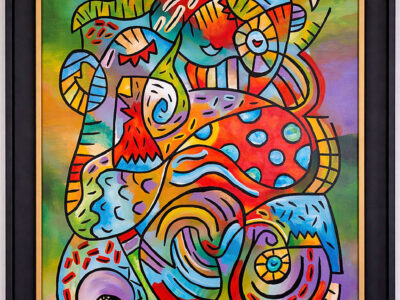 It's good to be King. Painting by Joel Traylor