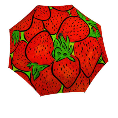 Strawberries umbrella