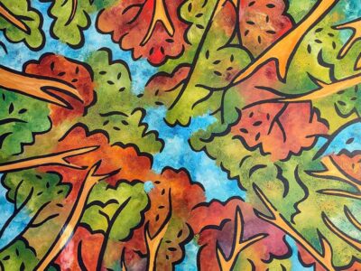 Cathedral Forest, painting by Joel Traylor